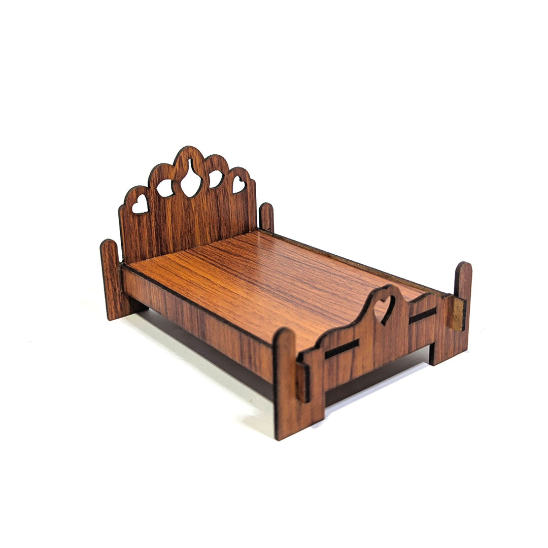 Doll Bedroom Furniture Set with Led Lamp
